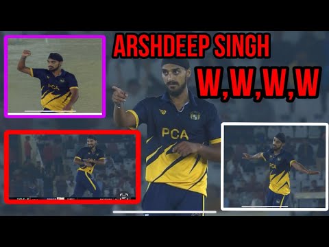 Arshdeep Singh Bowling In Final Match Vs Baroda | Syed Mushtaq Ali trophy Final | Punjab vs Baroda