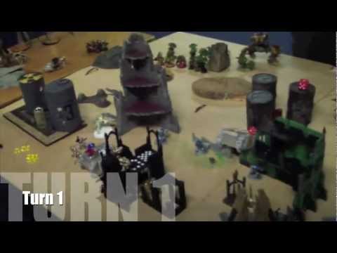 40k Nation Battle Report | Chaos Space Marines vs Space Wolves 1500 pts