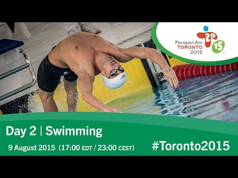 Day 2 | Swimming | Toronto 2015 Parapan American Games