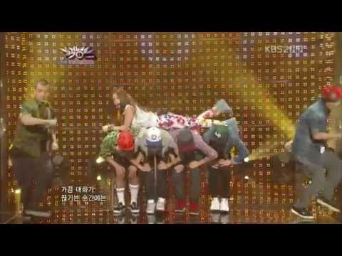 120817 BoA - Only One ft EXO-K - Sehun @Music Bank [HD]