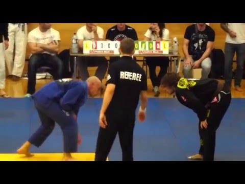Stephen Stanley vs Ashleigh Grimshaw - FINALS - English BJJ Open 2015 - Brown Master - Light