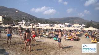 preview picture of video 'Hersonisos and the resorts of the Kolpos Malion Bay, Crete.'