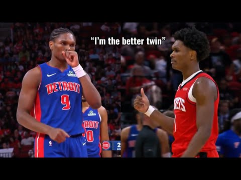 Amen Thompson vs. Ausar Thompson Turned Into A HEATED Battle…