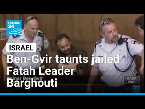Far-right Israeli minister taunts jailed Palestinian leader in prison visit