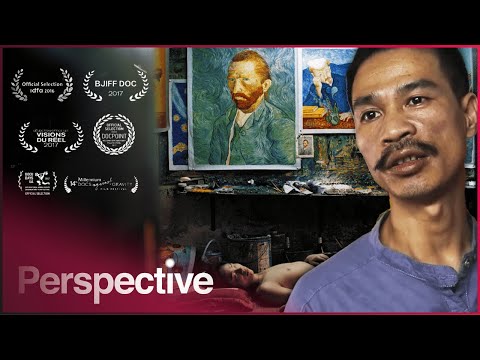 Thumbnail of the video: China's Van Goghs: The Village That Paints Thousands Of Fakes A Year | Perspective
