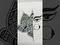 Dekh Mon Kash Bon Dulche J Sari How Draw Maa Durga Shorts Ytshorts Youtubeshorts Artcraft Art