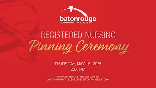 Spring 2025 Registered Nursing Pinning Ceremony