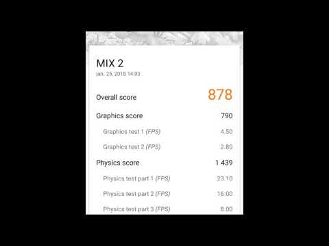 Vernee Mix 2 benchmark