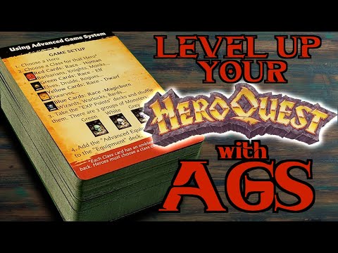 Lizuren's Advanced Game System I and II for HeroQuest || Unbox & Overview
