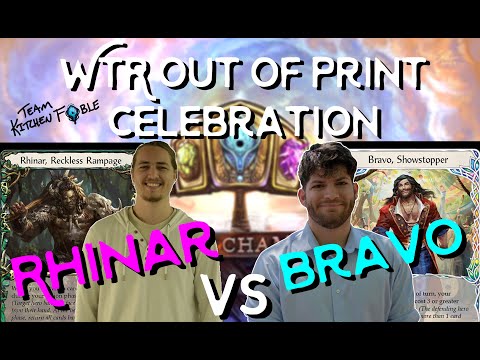 Classic Constructed Gameplay | Rhinar (Jacob) vs Bravo (Jasiel) | Team Kitchen Fable