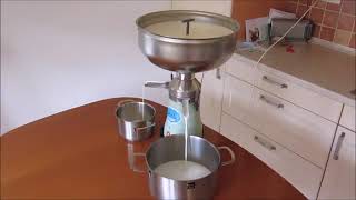 New Electric cream separator Milky FJ 130 ERR SS (230V) milk separator | Image 4 - Machineryline
