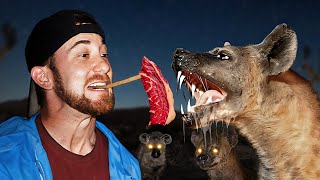 Feeding Wild Hyenas in Ethiopia (Don't Do This At Home)