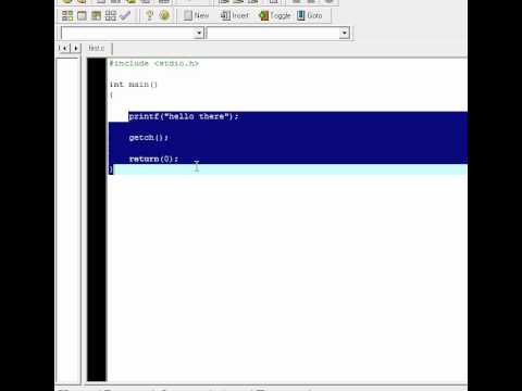 C programming Tutorial 3 - First C Program