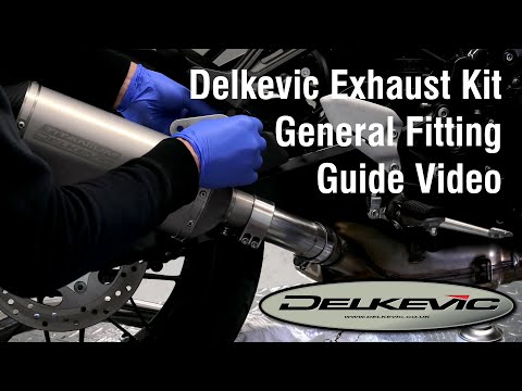 Delkevic Sport Exhaust Muffler Kit Fitting Guide