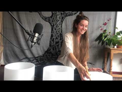 Sounds of Healing 🌸 432 hz quartz singing bowls  - Ilse Oversier