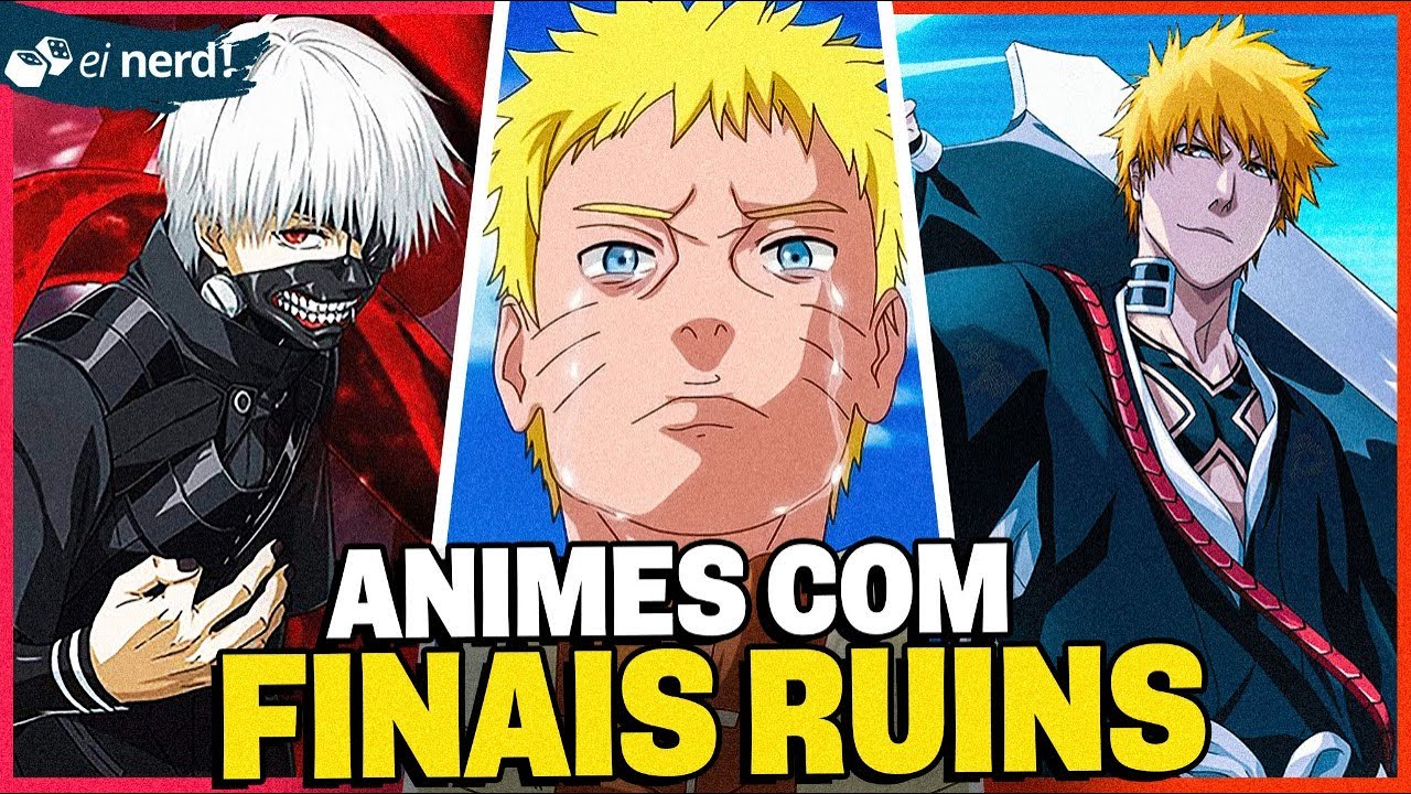 ANIMES INCRÍVEIS COM FINAL BEM RUIM