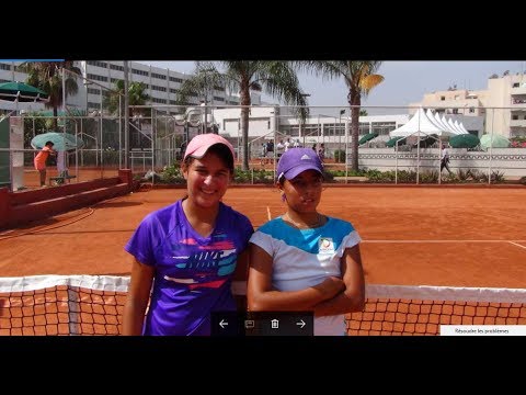 Championne et vice championne nationale des 12 ans filles