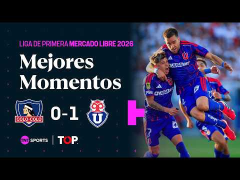 Compacto TOP | ⚫️⚪️ Colo-Colo 0 - 1 🔵🔴 U. de Chile | Liga de Primera Mercado Libre 2026 - Fecha 5