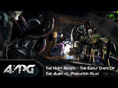 The Hunt Begins - The Early Days Of The Alien vs. Predator Film!