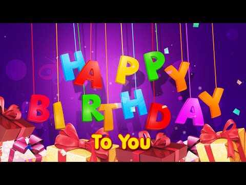 happy birthday animation