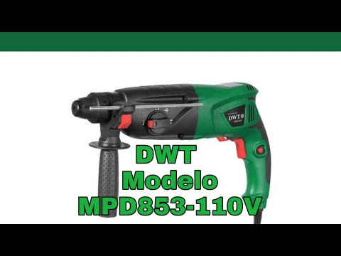 Teste martelete DWT 850W modelo MPD-853 sem enrolação