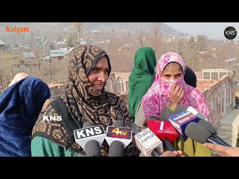 Raiwattan Asnoor Kulgam Residents Hold Peaceful Protest Over Acute Water Sh...