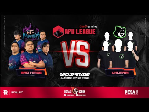 Mad Kings vs Ukumari - Claro Gaming Apu League Season 5 - Group Stage - Game Highlights - BO3