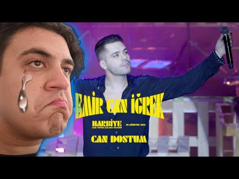 Emir Can İğrek - Can Dostum | Harbiye 2023 (Live) Şarkısına Tepki 🎵 ‎@EmirCanIgrek  | Emircan İğrek