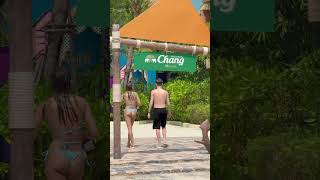 ☀️Phuket Andamanda Water Slide -Beautiful Day? #aquapark #waterworld #thailand