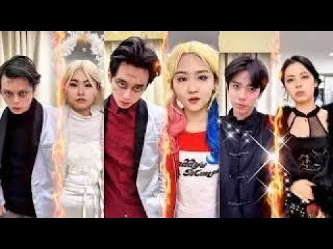 The Joker and Harley Quinn skip class! #joker #cosplay #comedy