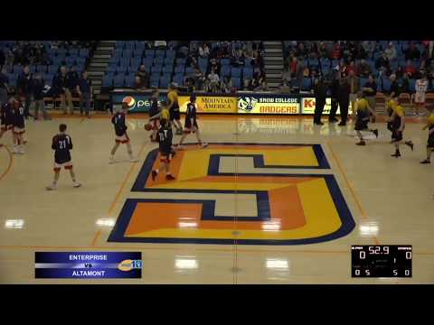 2A Boys Basketball: Enterprise vs Altamont High School UHSAA 2019 State Tournament Round 1 Video