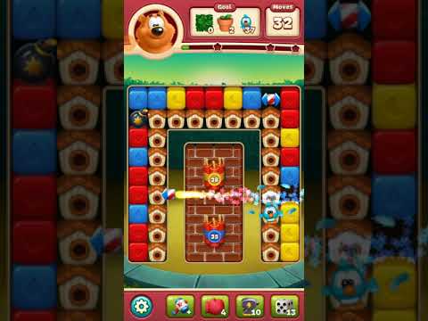 TOON BLAST 2449 crown 3 STARS