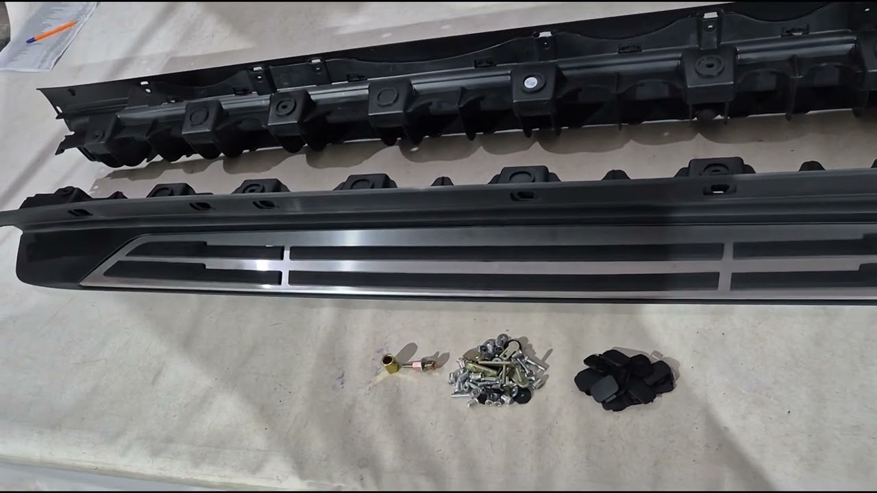Боковые Подножки OEM (2024+, 2 шт., Алюминий) Video 1