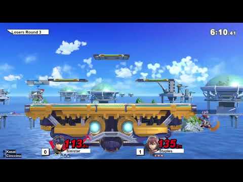 WWU EPIC Tournament 10/18/19: Staples (Lucina) vs Sinistar (Marth, Ike) L Round 5