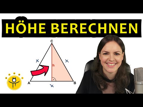 HÖHE mit Flächeninhalt berechnen – gleichseitiges Dreieck, Pythagoras, Umkehraufgabe