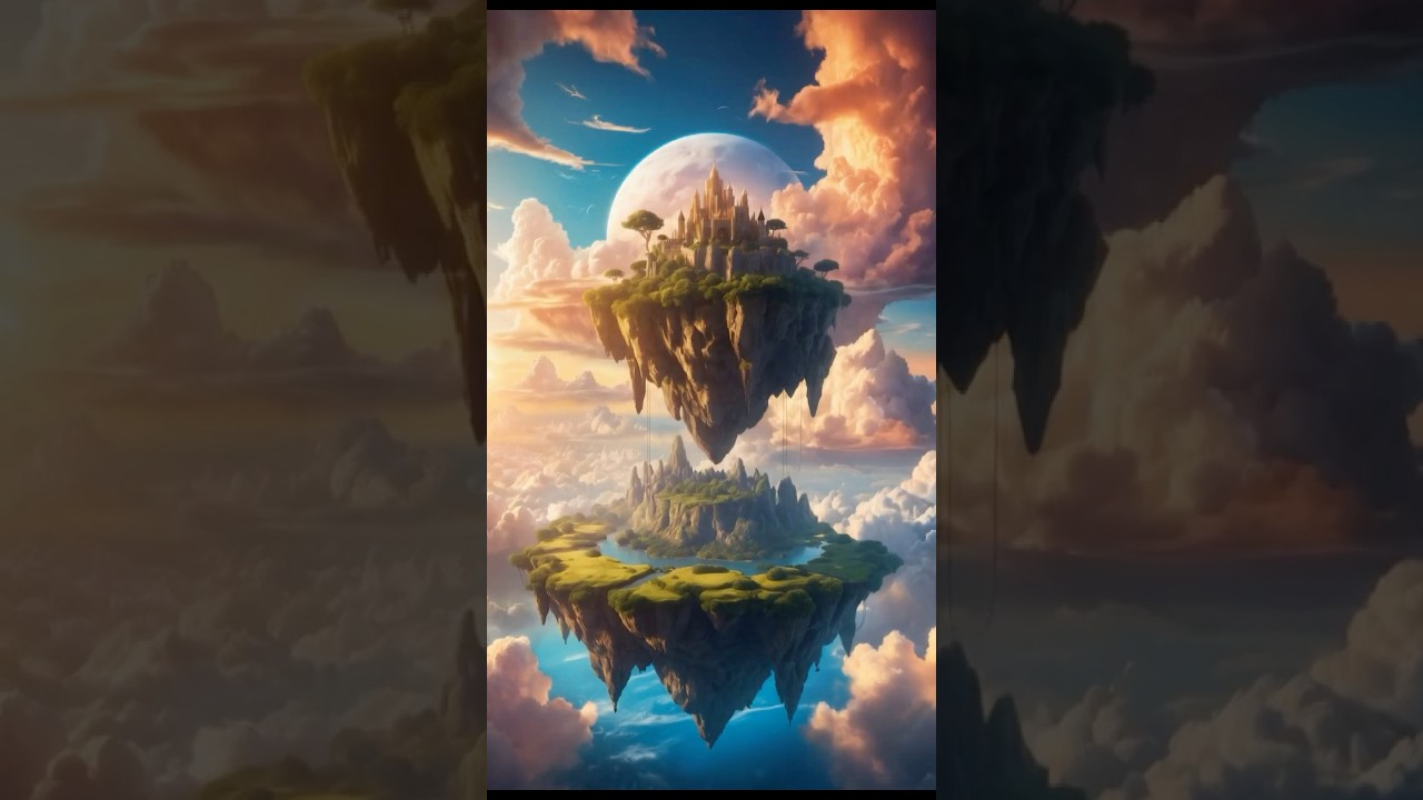 Dreamscape: The Floating Isles #fantasyworld  #floatingislands  #fantasy  #aiart #aishorts