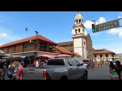 Walking Around Cheran, Michoacán, Mexico in 4K (Unedited Footage)