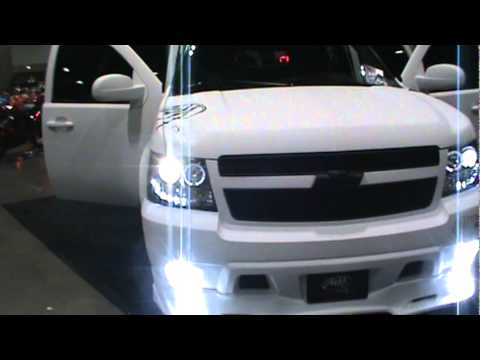 2012 Chevy Tahoe By Mirani Motors Angel Eyes Porjector LED Headlights HID Dub Show