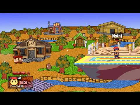 Nstinct(Ness) Vs Miracle--7(Marth) Unofficial SSF2 Apex Tournament