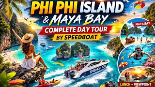 Phuket Trip |  Phi Phi Island Tour | Maya Bay Beach | How to Travel Thailand Phuket