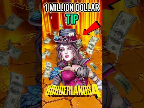 Tipping Moxxi One Million Dollars in Borderlands 4 😱