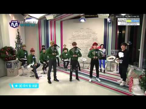 EXO Mnet Wide Open Studio Tao, Lay & Xiumin Cut 131219