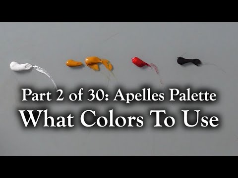 What Colors To Use On the Apelles Palette