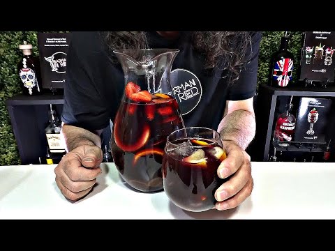 'Sangría de Vino Tinto - Cómo hacer una versión única y original en casa'