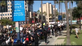 Long Beach, CA Protest March for George Floyd
