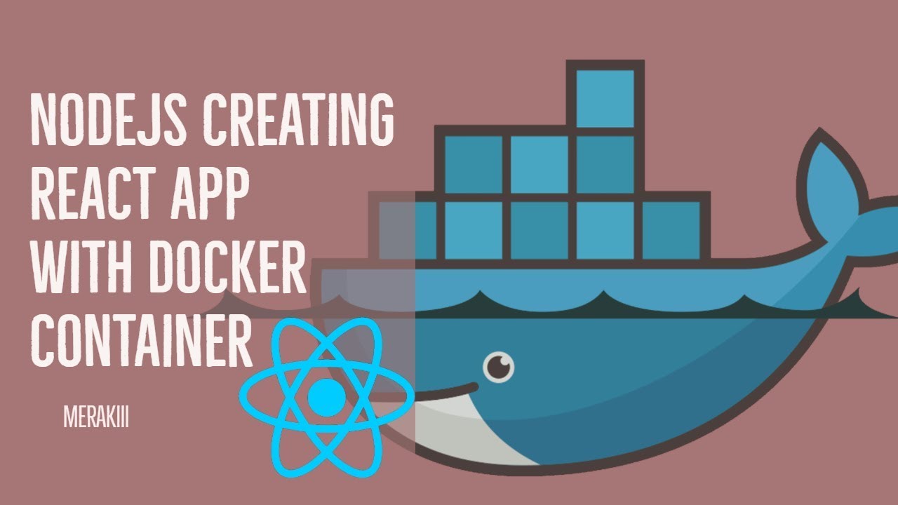 nodejs creating react app with docker container