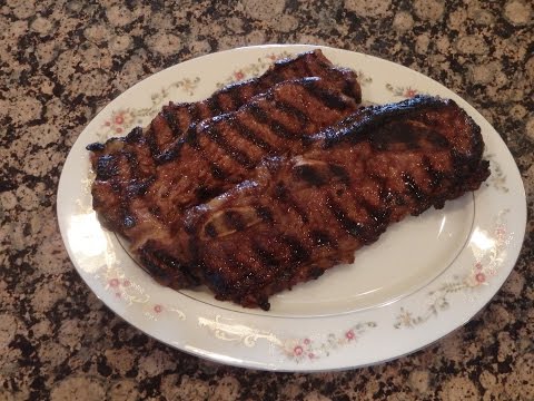Korean Barbecue Ribs - Kalbi - Korean Barbecue Marinade
