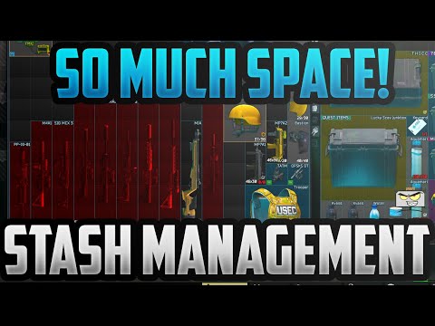How To Save Space In Your Stash - Escape From Tarkov - Stash Management Guide 12.9