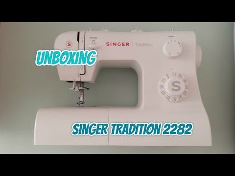 Singer Siuvimo mašina - Tradition 2282, Balta video