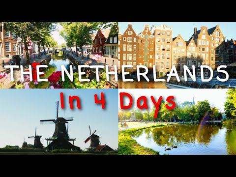 THE NETHERLANDS in 4 days | Travel Guide (Amsterdam, Haarlem, Marken, Volendam, Edam, Giethoorn)